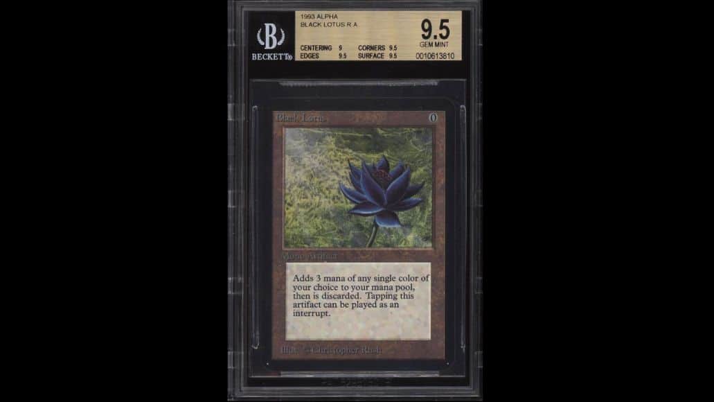 MAGIC: VENDUTO UN BLACK LOTUS ALL’ASTA PER OLTRE 87.000 $
