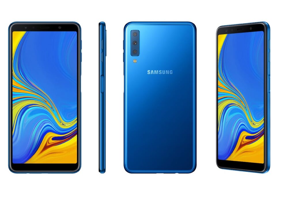 Samsung Galaxy A7 2018: tre fotocamere a 250 euro