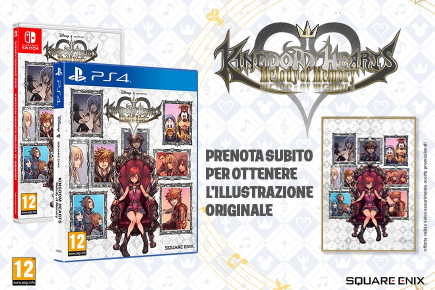kingdom hearts melody of memory