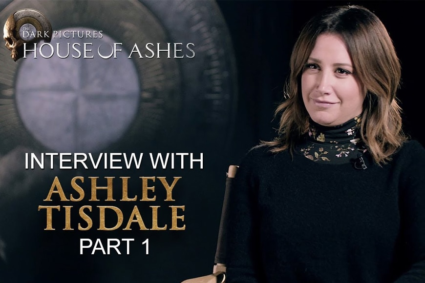 Ashley Tisdale racconta la sua esperienza nel cast di The Dark Pictures Anthology: House of Ashes!