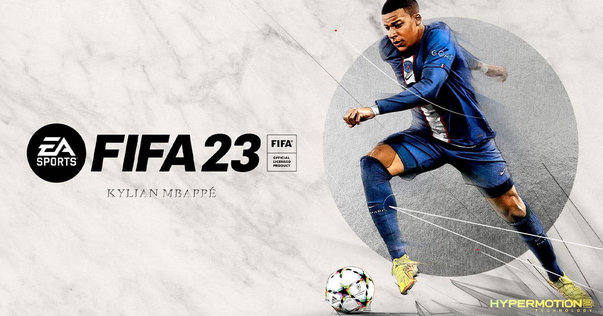 A SPORTS™ FIFA 23 celebra il gioco più bello del mondo con la tecnologia HyperMotion2, il calcio femminile per club e due Coppe del Mondo FIFA™.