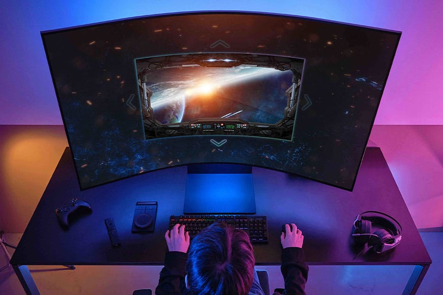 Samsung Odyssey Ark esperienza di gioco ad un livello superiore