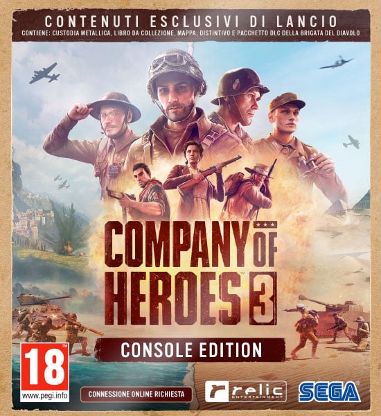 Company of Heroes 3 Launch Edition Metal Case