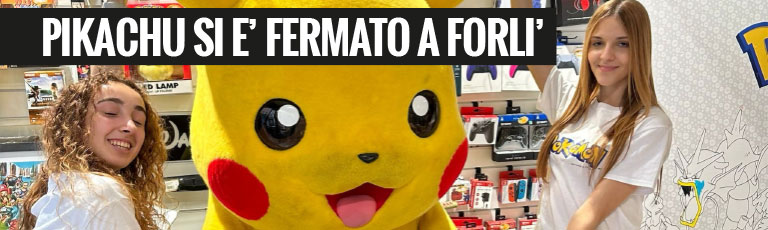 Pikachu si è fermato a Forlì