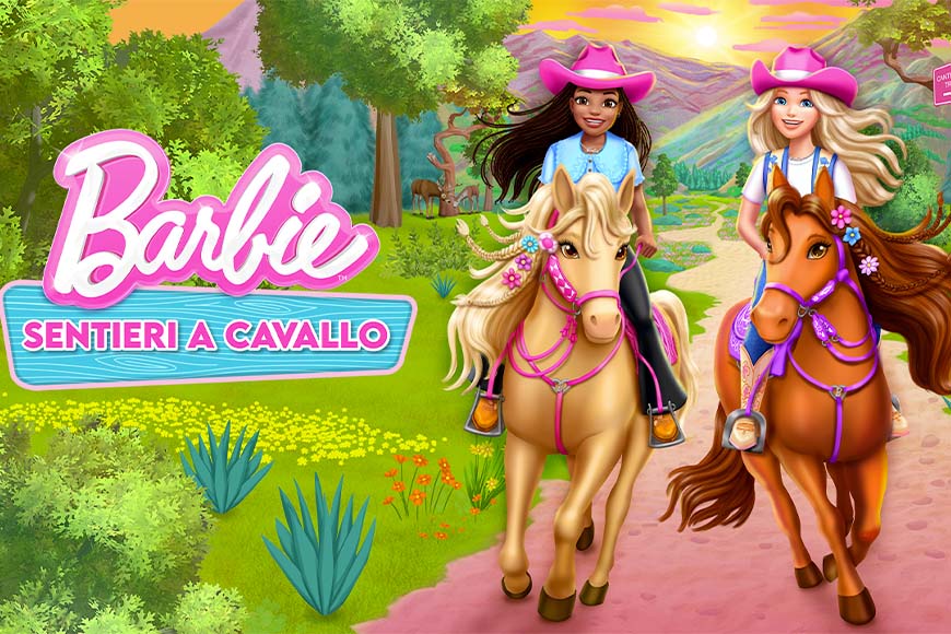 Barbie Sentieri a Cavallo