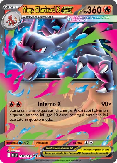 Duello titanico: Mega Charizard X ex contro Mega Gengar ex
