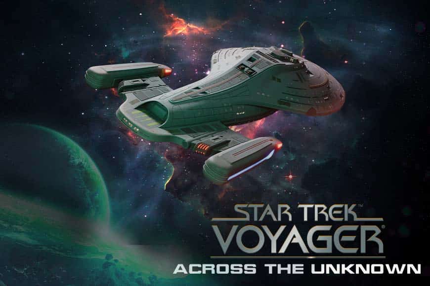 Star Trek Voyager Across The Unknown