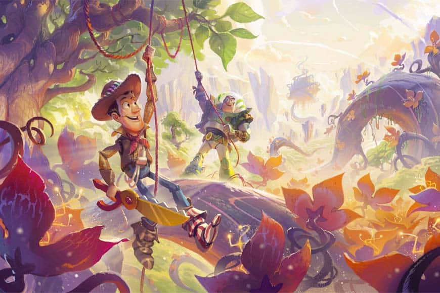 Benvenuti nell'era Pixar di Disney Lorcana