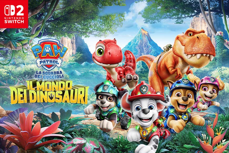Paw Patrol La Squadra Dei Cuccioli: Il Mondo Dei Dinosauri